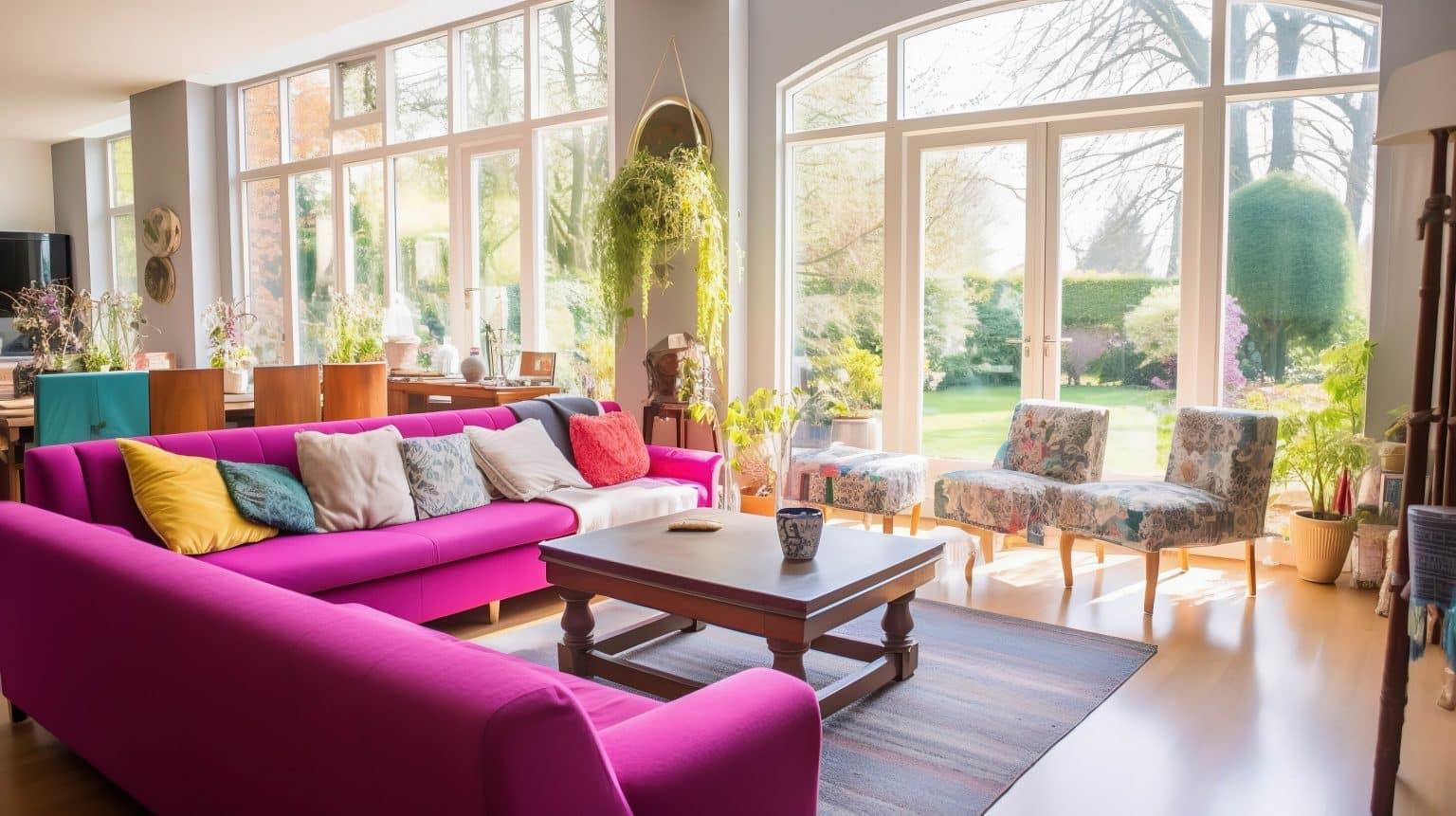 living room of a modern house