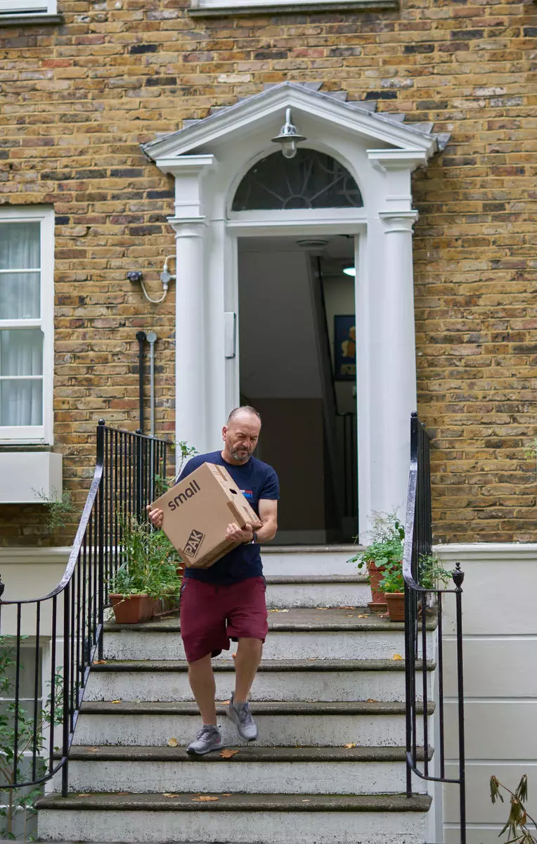 Moving man