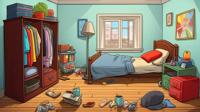 House decluttering and sorting