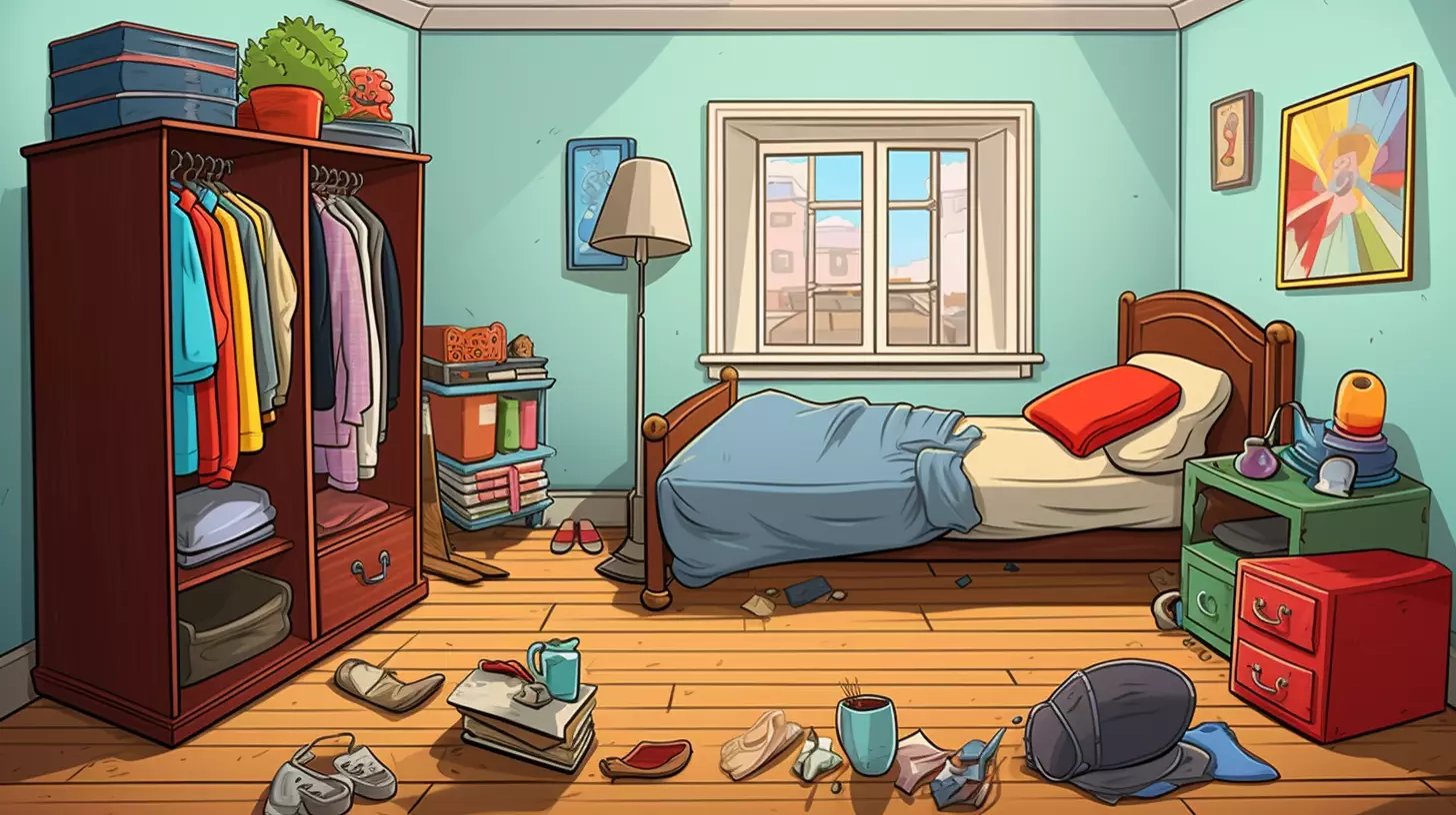 House decluttering and sorting