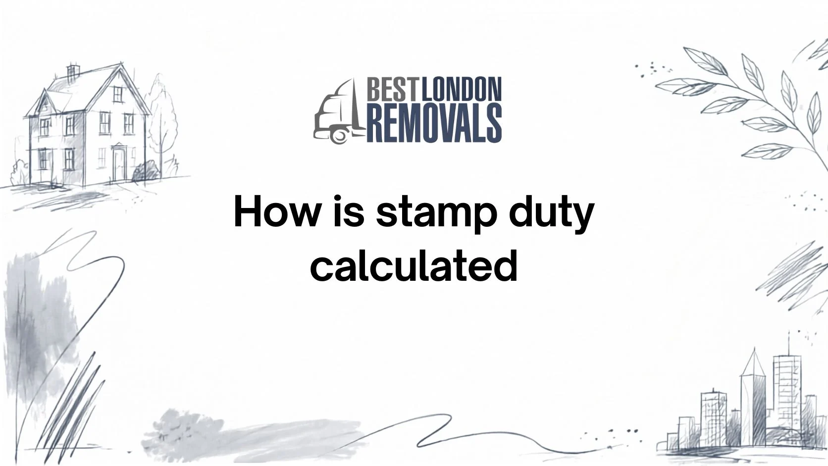 How is stamp duty calculated graphic