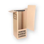 wardrobe moving box with rail